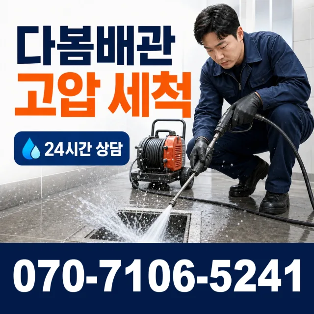 경기 안산시 단원구 광덕동로 배관청소 상담 이미지 4